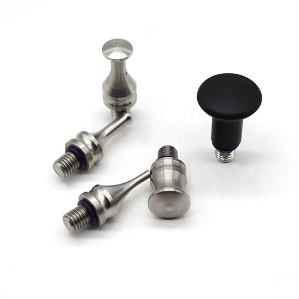 

5pcs Dent Removal Repair Flatting Pen Stainless Steel Replace Head Auto Maintenance Part Kit