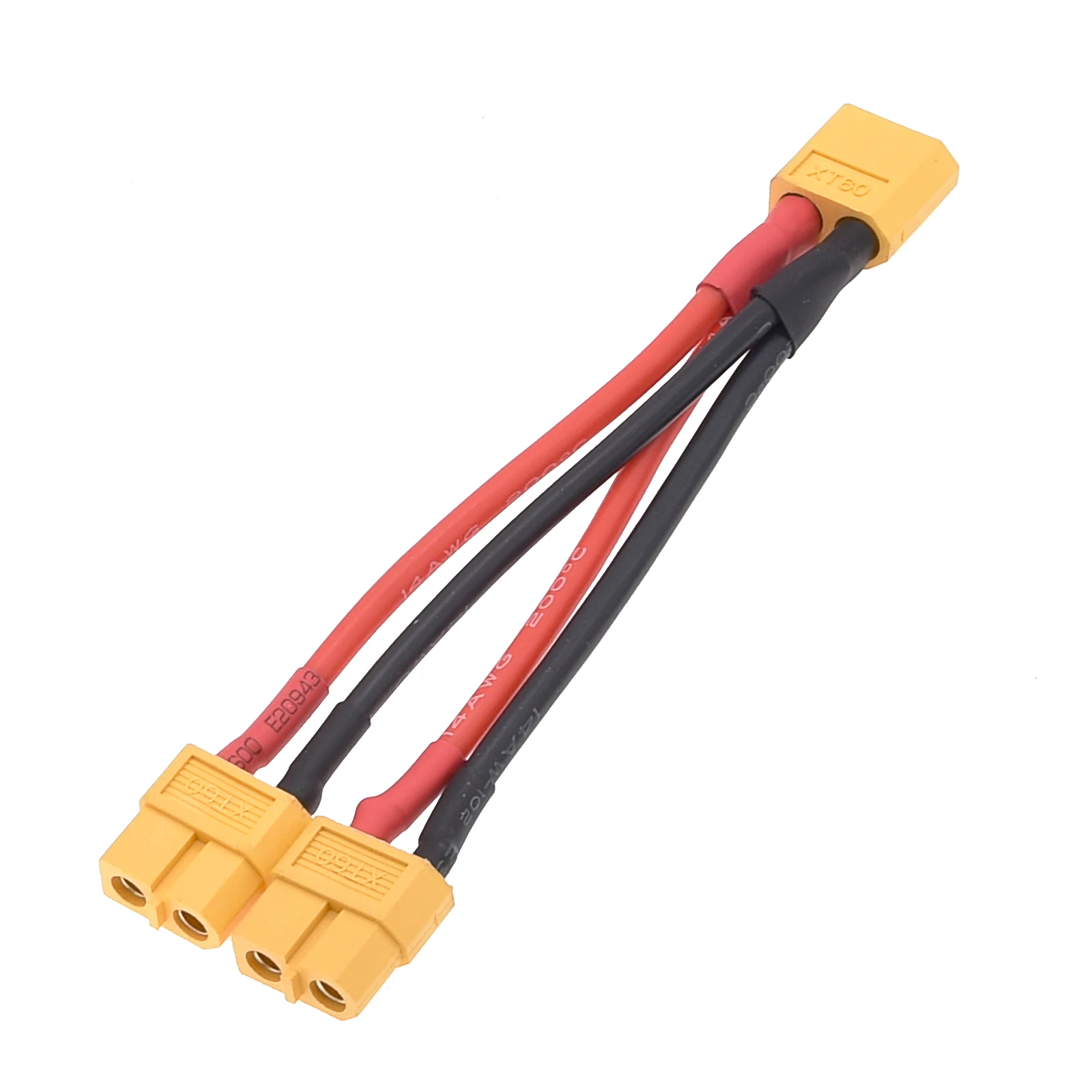 Câble de décharge XT60 12AWG 10cm pour batterie RC