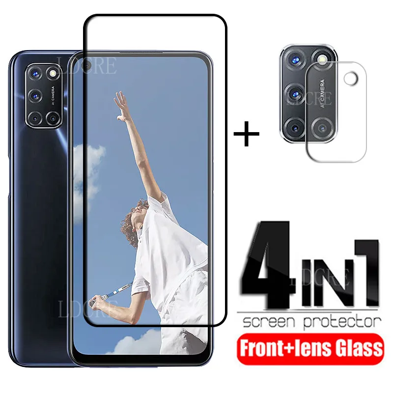 Case Tempered Glass Oppo A52 Oppo A92 Oppo A52 Glass Back Cover