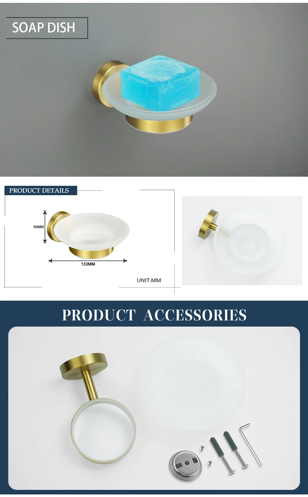Complete Bathroom Hardware Set