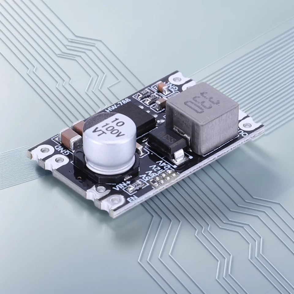 Adjustable Voltage Buck Converter Module for Power Supply