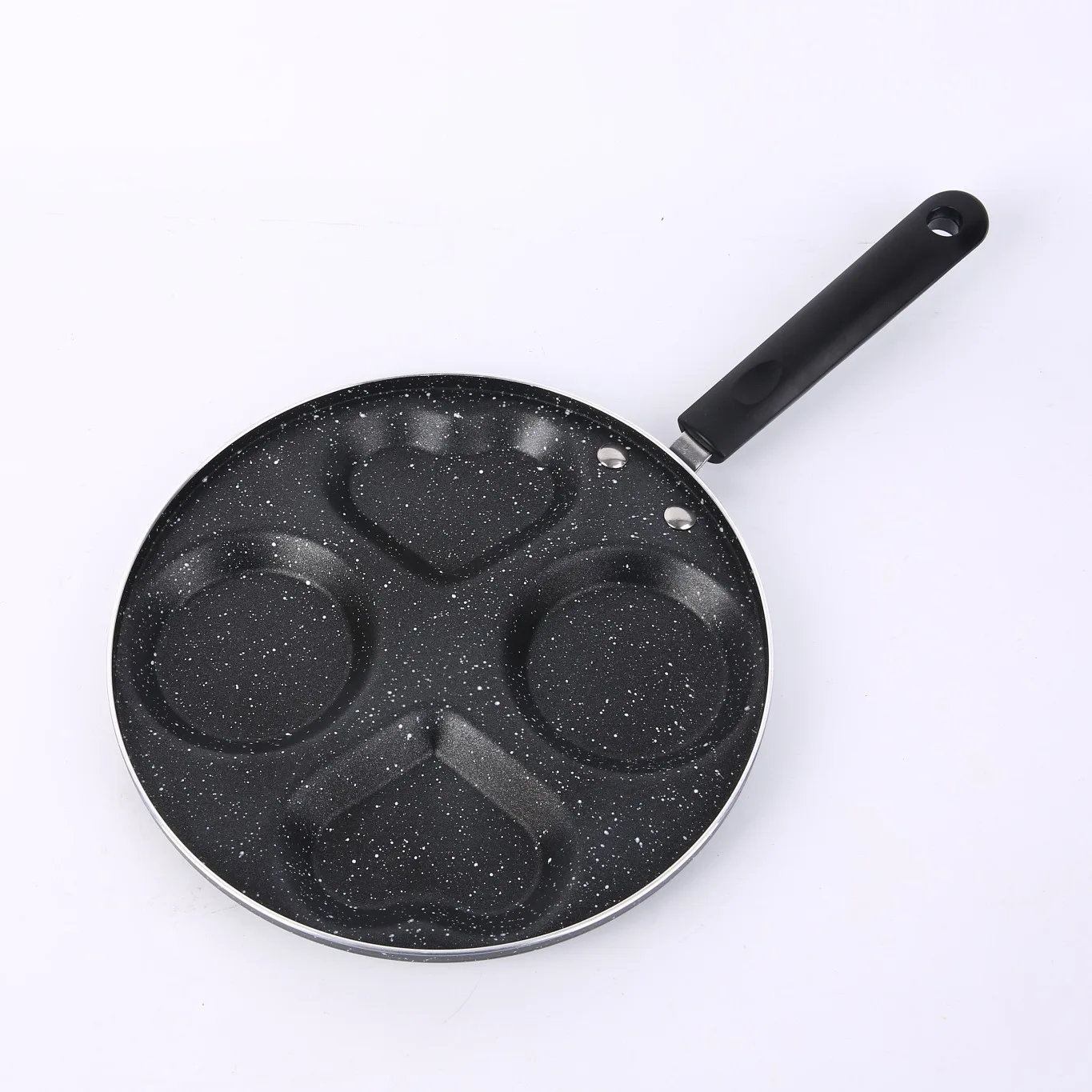 Maifan Stone Four-hole Fried Egg Pan Seven-hole Pancake Pan Home Non-stick Egg Dumpling Poached Egg Frying Pan For Gas Stoves 4
