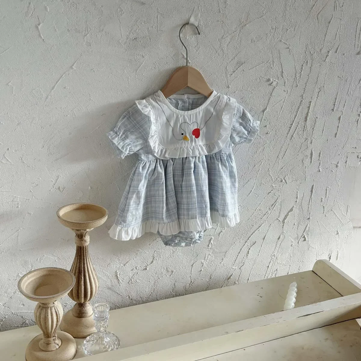 Sweet Baby Girl Summer Outfit Cotton Onesie Dress Thin Outerwear Cute Baby Clothes Toddler Girl Romper Skirt Lightweight Dress