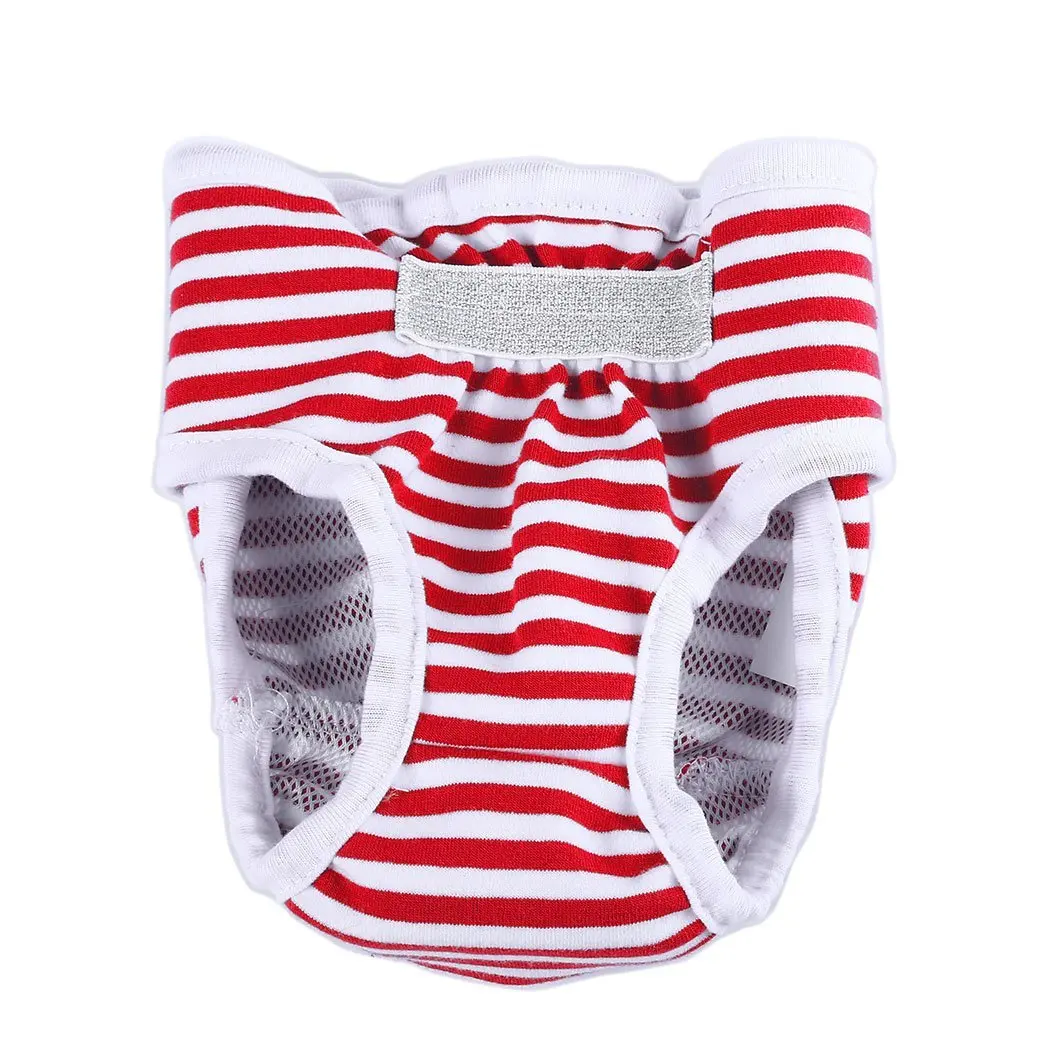 Female Dog Shorts Menstruation Underwear Briefs Jumpsuit Pet Physiological Pant Diaper Sanitary Washable