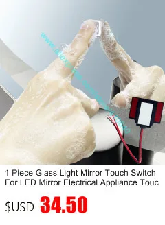 1 Piece Lamp Mirror Touch Dimmer Switch LED Mirror Light Touch Sensor Switch for Home or Hotel Cabinet LED Light Makeup Mirror 1 Piece Lamp Mirror Touch Dimmer Switch LED Mirror Light Touch Sensor Switch for Home or Hotel Cabinet LED Light Makeup Mirror
