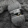 Wholesale 100g Stick Needle Thread 90% Australian Wool 10% Fiber Soft Thick Cashmere Yarn 4mm Thickness Crochet Yarn 110m/120yd 1