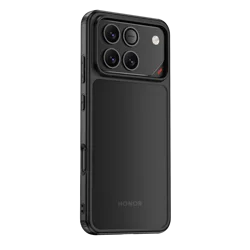 Premium Frosted Hard Shell Shockproof Camera Protective Case with Translucent Design for Honor Win (Semitransparent back)