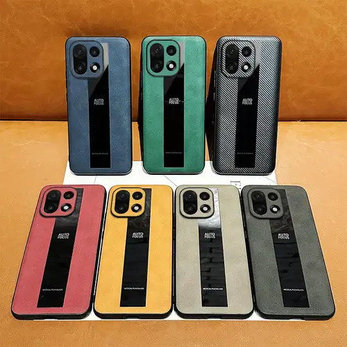 For Oneplus 15 Case Luxury Leather Texture Carbon Fiber Pattern Sheepskin Skin Feel Bumper Back Cover For Oneplus 15 - Image 6