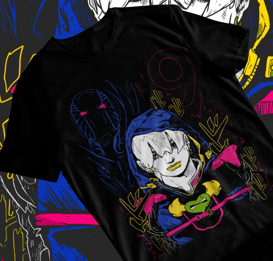 Giorno Giovanna Anime Tee - JoJo's Bizarre Adventure T-Shirt