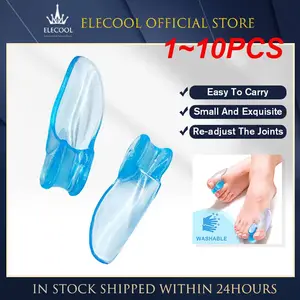 1~10PCS Silicone Gel Thumb Corrector Bunion Little Toe Protector Separator Hallux Valgus Finger Straightener Foot Care Relief