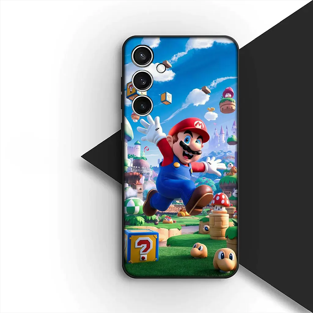 Premium Soft Phone Case with Game-Inspired Design - M-Marios-Wallpaper Edition