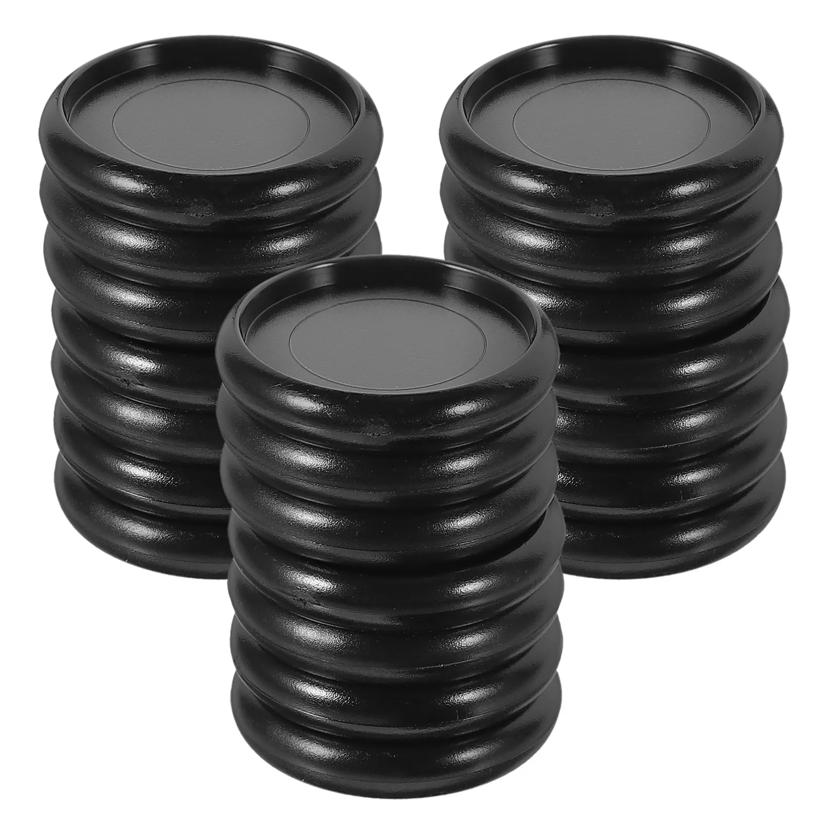 44Pcs 플라스틱 바인더 링 부드러운 표면 미니 바인더 버클 학교 사무용품 바인딩 디스크