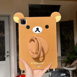 Adorable Rilakkuma iPad Case with Adjustable Stand - iPad Pro 2024 11in (Rilakkuma)