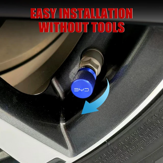 BYD Wheel Valve Caps 3