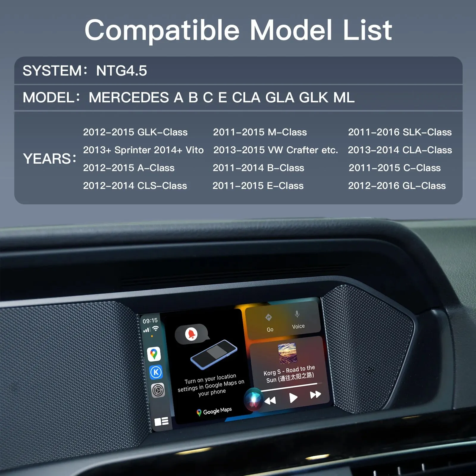  ī÷, ޸  A B C E CLA GLA GLK ML  NTG4.5 Ŀ , ȵ̵ ڵ ̼