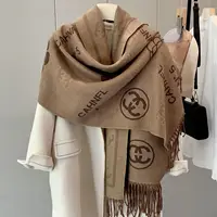 2025 New Trendy Brand High Quality Air Conditioning Room Shawl with Women's Cashmere Warm Scarf