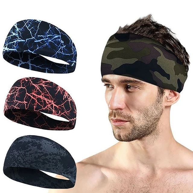 1 Pcs Sports Sweat Absorbing Headscarf Unisex Yoga, Fitness, And Running Sweatband And Hair Care Belt Diverse Fashion Headbands 5
