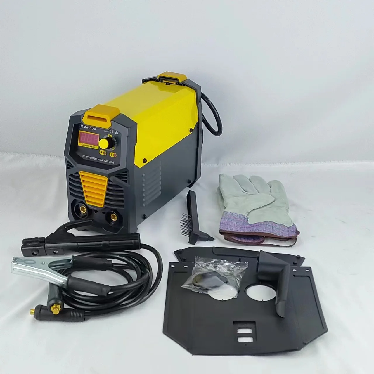 Home Welding Machine Set MMA300 Mini Small Portable Manual Inverter Complete Set 110V 220V Welding Machine