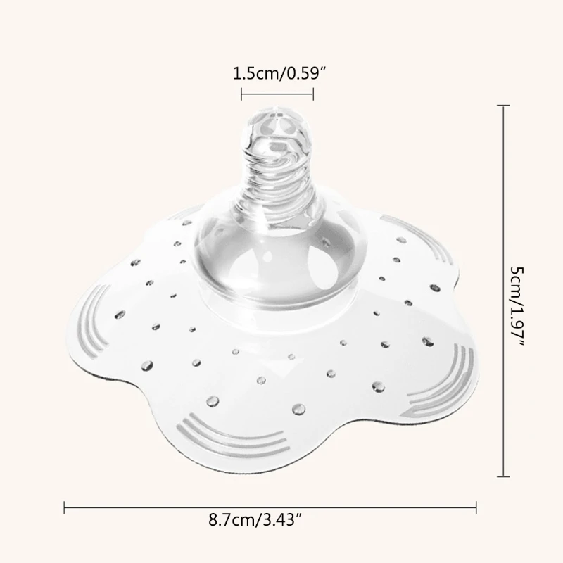 Silicone Nipple Protectors Feeding Mothers Nipple Cover for Protection Cover Breastfeeding Silicone Breast Pad Y55B