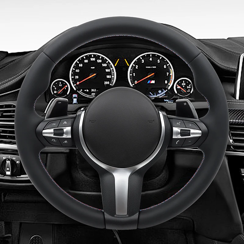 Remanufactured BMW Performance Steering Wheel F10 F01 F11 F07 - Black Leather - View #4