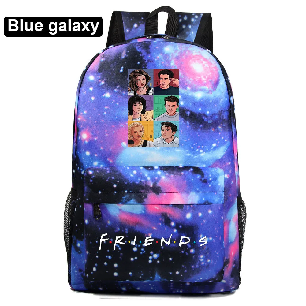 Mochila Central Perk Coffee Friends TV para niñas, niños y adolescentes, Mochila de viaje, mochilas escolares