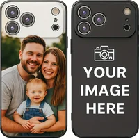 DIY Photo Custom Frosted Soft Case For iPhone 17 16 16E 15 14 13 12 11 Pro Max Air Mini SE 2020 2022 X XS XR 6 7 8 Plus Cover 2