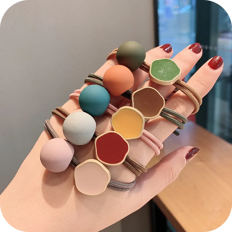 

200 шт./партия, резинки для волос с жемчугом