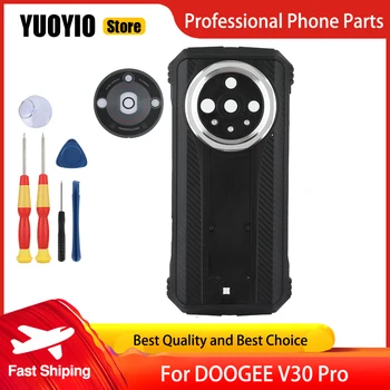 Custodia protettiva per batteria Cover posteriore per DOOGEE V30 Pro custodia posteriore per batteria per cellulare con vetro per fotocamera