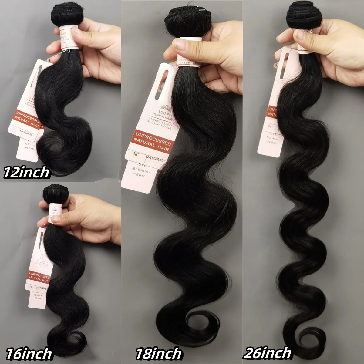 Human Hair Extensions Human Hair Bundles Brazilian Body Wave 1/3/4 Bundles 50g 28 Inches 4103842 Brazilian Body Wave 1/3/4 Bundles Human Hair Bundles 50g Fabeauty Virgin Remy Raw Hair Weave Extensions 10A Grade 28 Inches