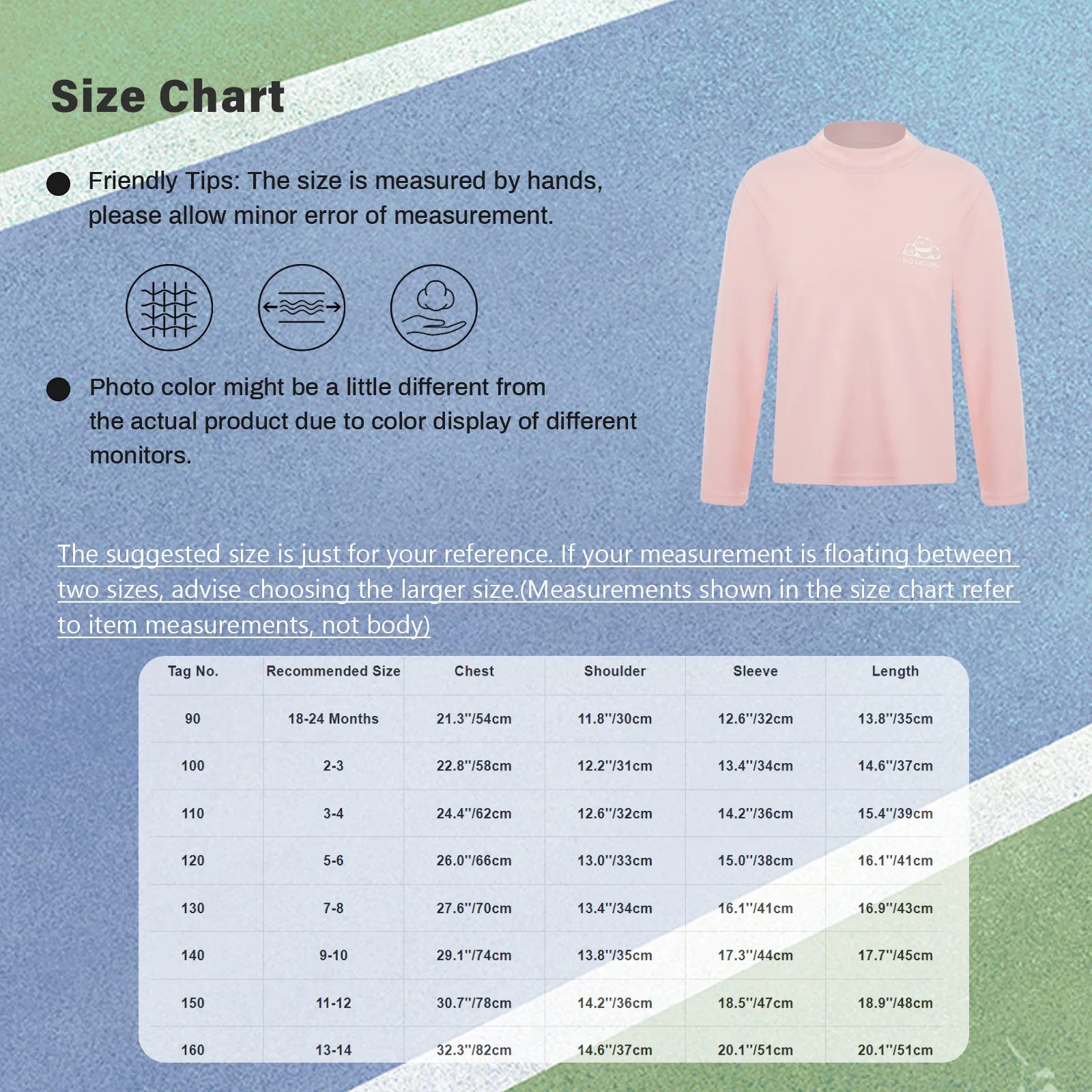 Autumn Kids Girls Boys Cute Cartoon Print T-shirt Undershirt Mock Neck Long Sleeve Thermal Underwear Tops Homewear Loungewear