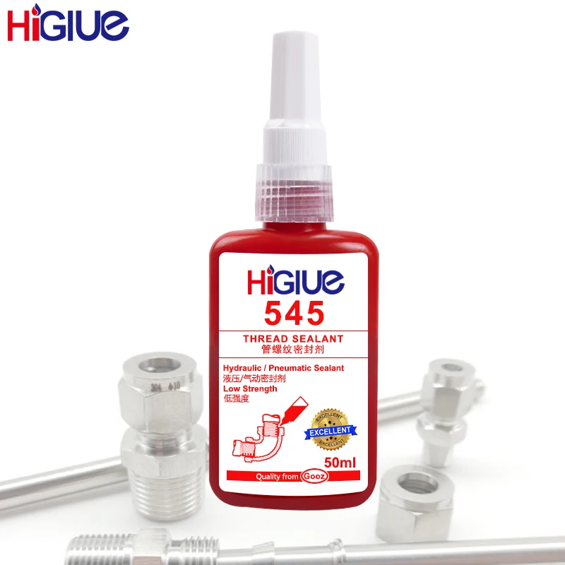 

545 Thread Sealant Low Strength Hydraulic Pneumatic Pipe Thread Sealing Adhesive Metal Pipe Thread-locking Solid Seal Glue