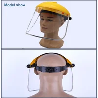 Transparent Full Face PVC Safety Shield
