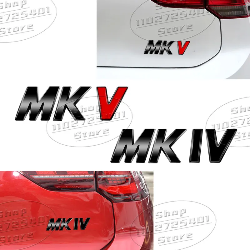 3D Metal Car Decor Emblem Trunk Fender Decal