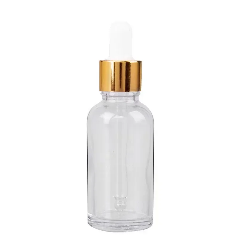 28 Piece Amber Glass Dropper Bottles Set