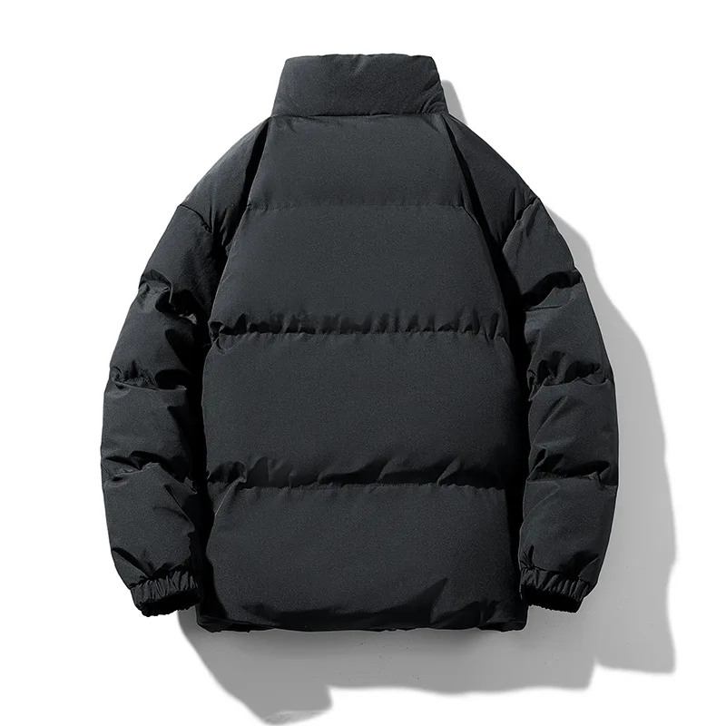 Jackets Men Outdoor Casual 2022 New Loose Large Size Allmatch Top Windproof Lamb Fleece Thickened Bread Padded Jacket Clothing