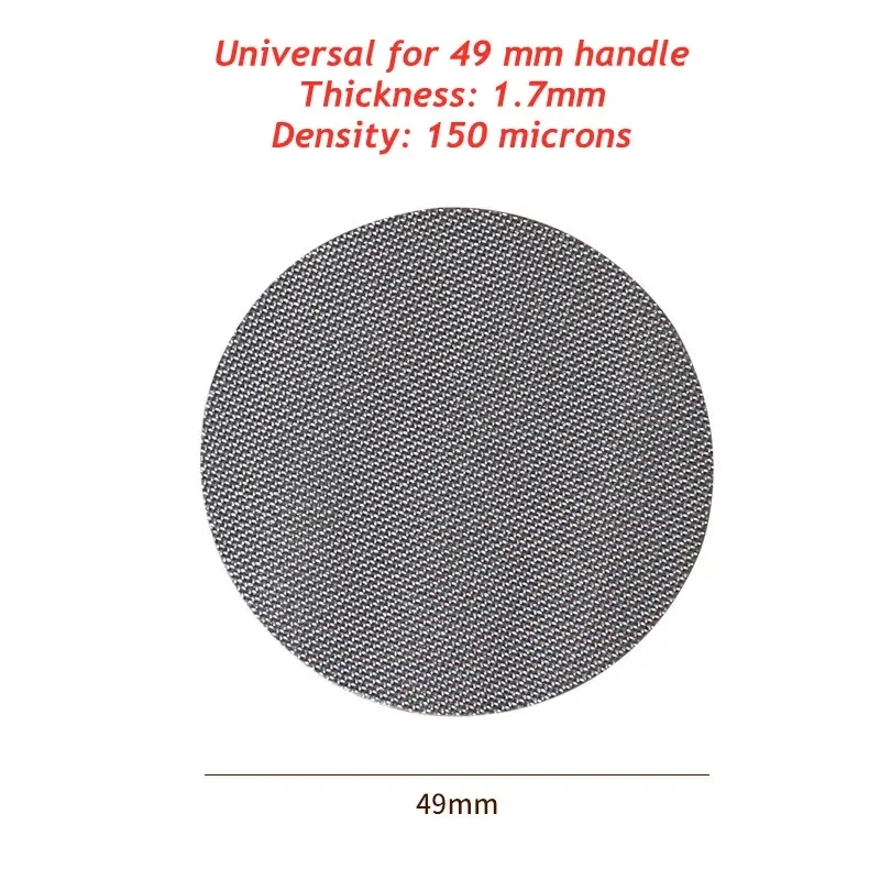Enhanced Stainless Steel Coffee Puck Screen