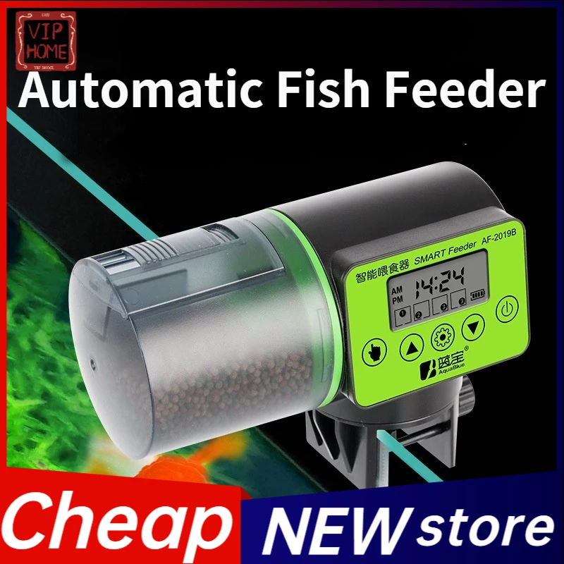 Automatic Fish Tank Feeder Intelligent Timing Automatic Feeder Aquarium