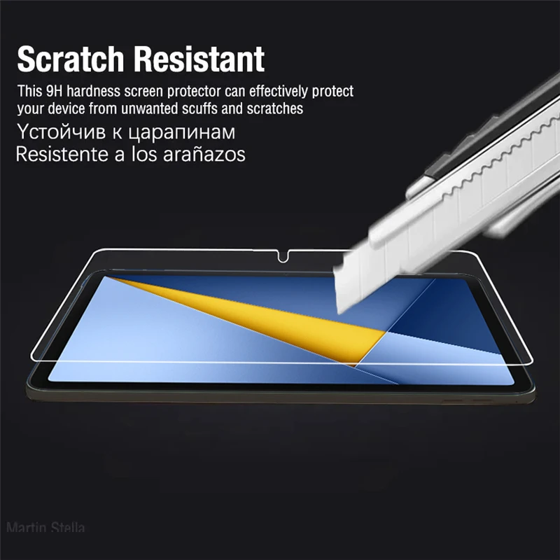 Premium Tempered Glass Screen Protector, 9.7-Inch, 9H Hardness