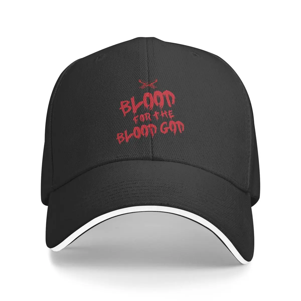 

New Khorne Chaos God Graffetti - Blood for the Blood God Baseball Cap Vintage Beach Wild Ball Hat birthday Man Hat Women's