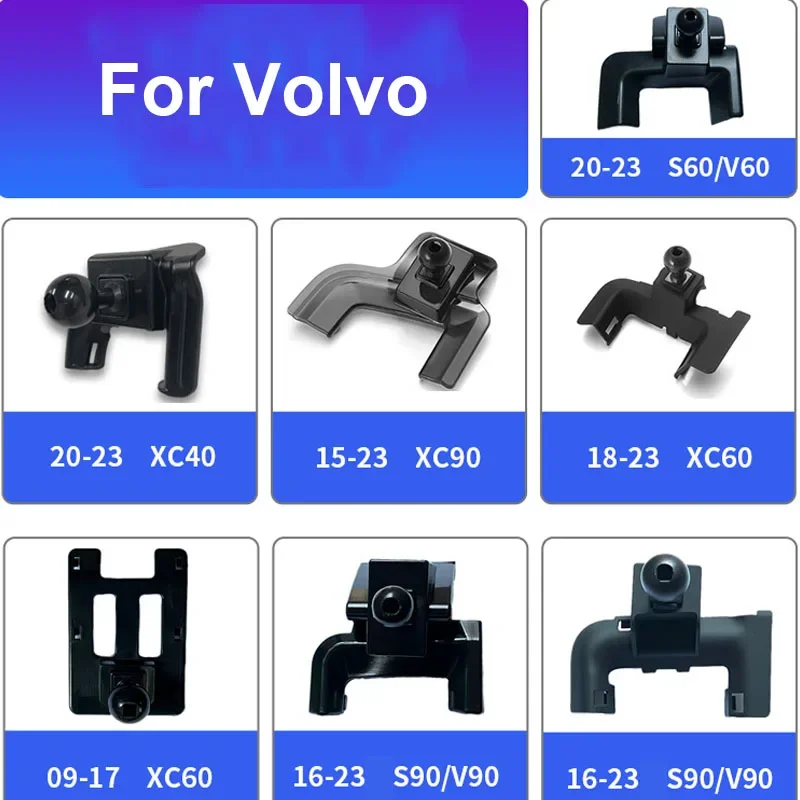 

Car Dedicated Phone Holder Bracket Mount Special Base For Volvo XC60 XC90 18-23 S90 V90 16-23 XC40 20-24 S60 V60 16-23