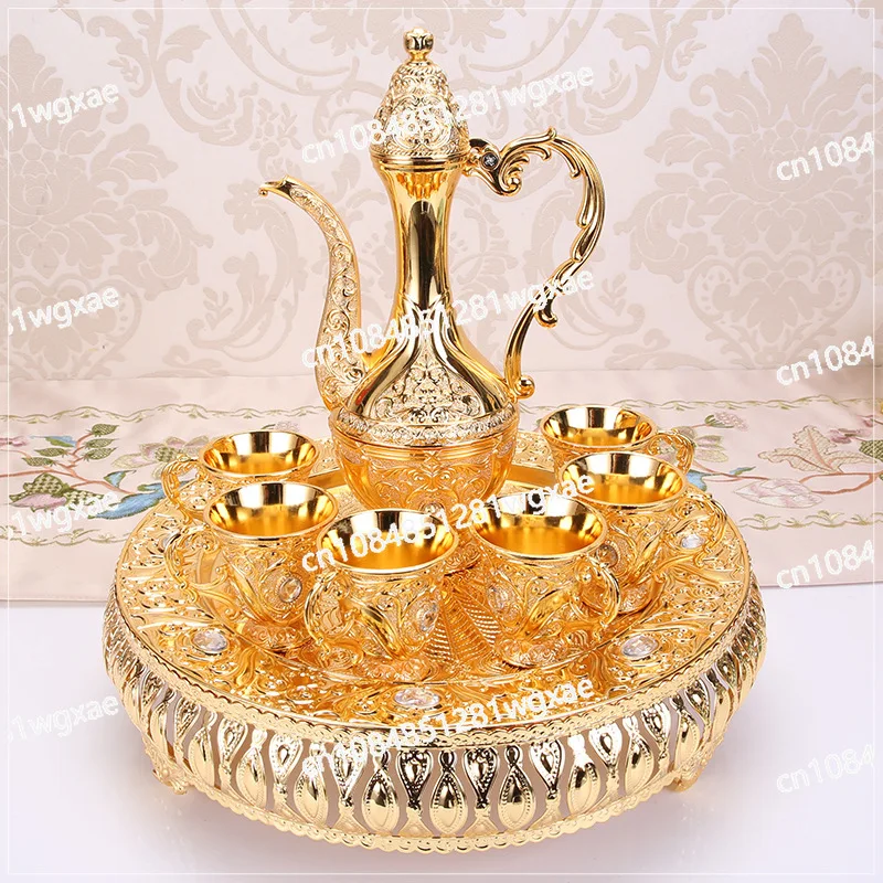 

Соусники в европейском стиле с винтажным кувшином, стакан для ликера в античном стиле, креативный российский набор для вина, набор для винного шкафа, набор для бара, вино