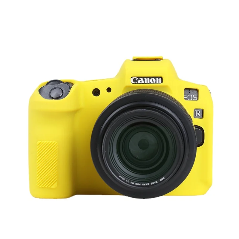 Silicone Dslr Câmera Case do Corpo Capa Protetora da Pele Bolsa para Canon Eos r6 r5 r rp M50 70d 80d 90d 600d G7x Iii Câmeras Digitais - Image 2