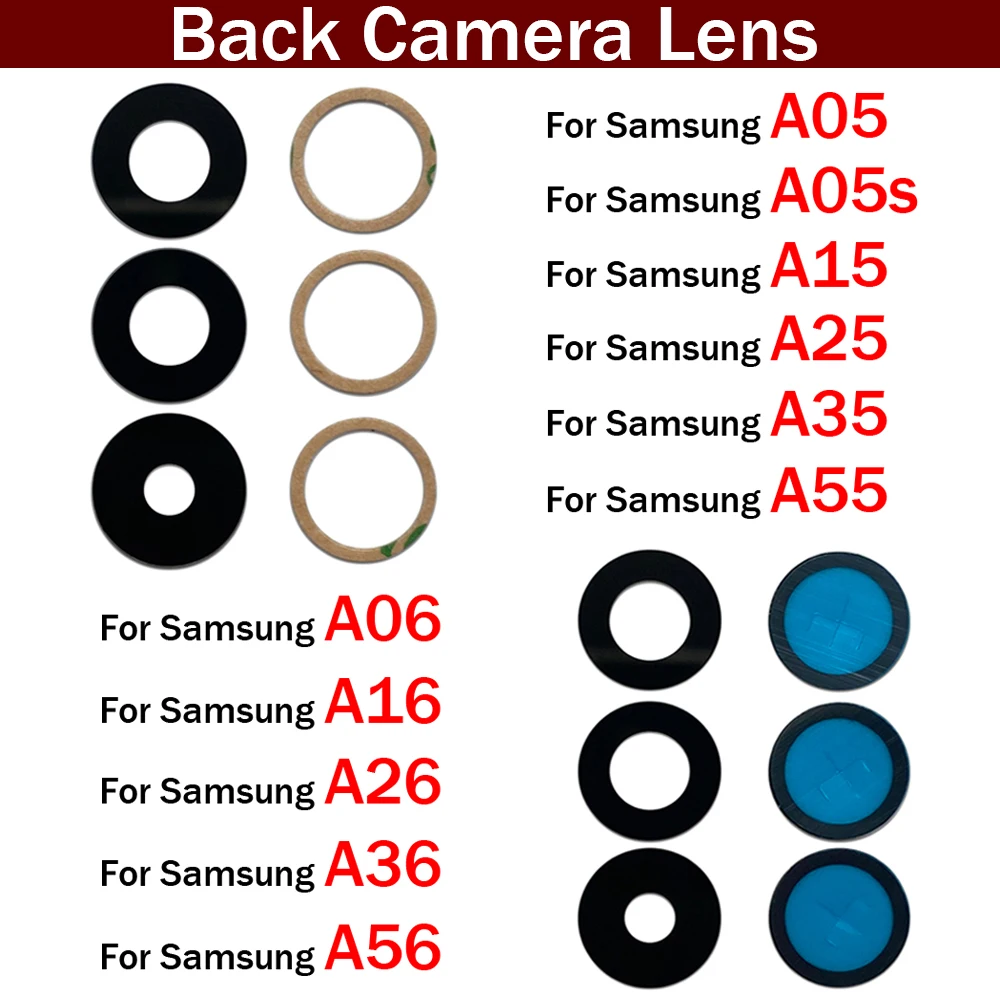 Premium Rear Camera Glass Lens with Adhesive