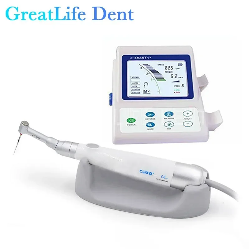 

GreatLife Dent Coxo C Smart I+ Endo Motor Electric Endomotor With Apex Locator 2 in 1 Reciprocating LED Root Canal Endodontic
