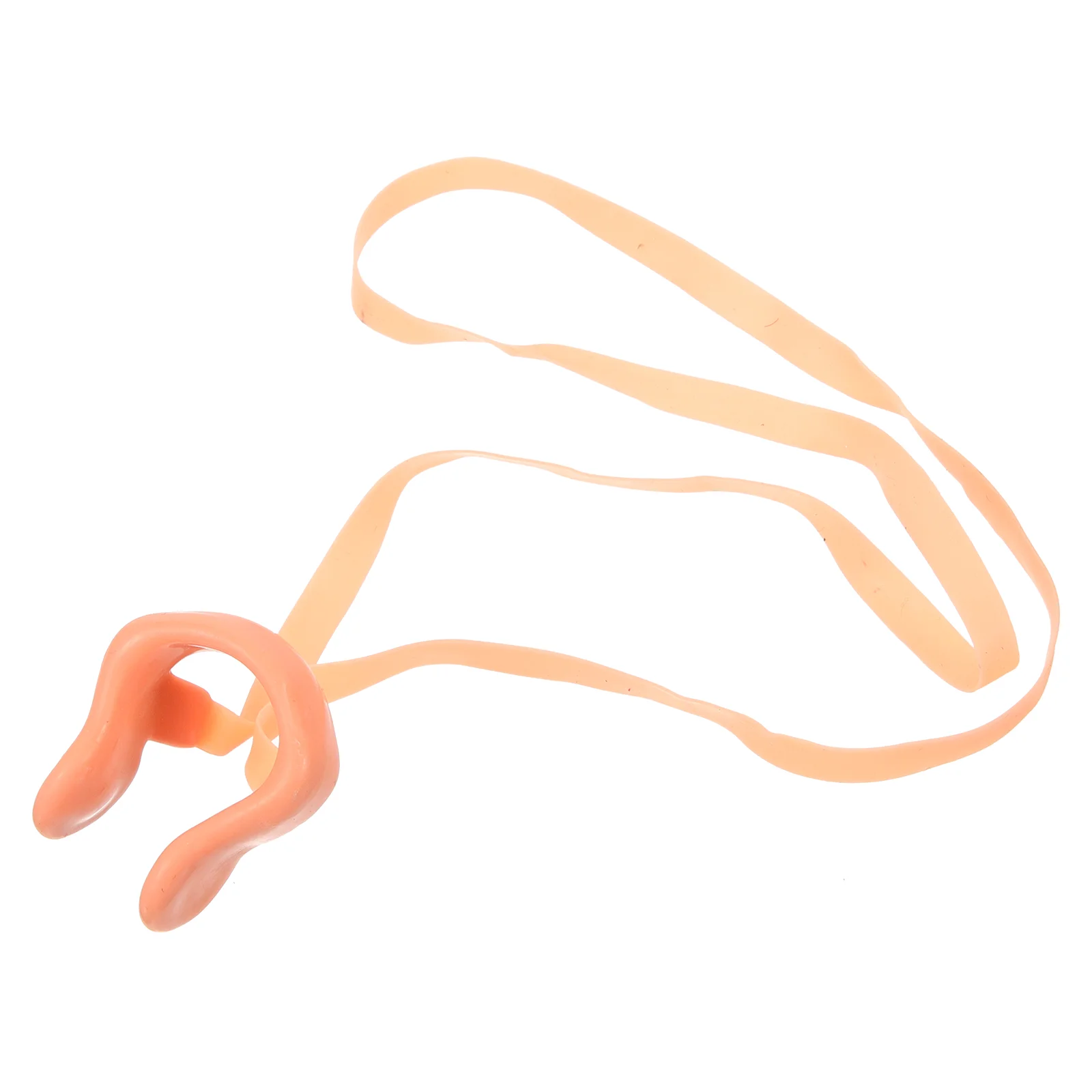 Adult Swimming Nose Clips Silicone rope Swimming Swimming Nose Clip with String Comfortable Soft Latex Plugs for Children Kids