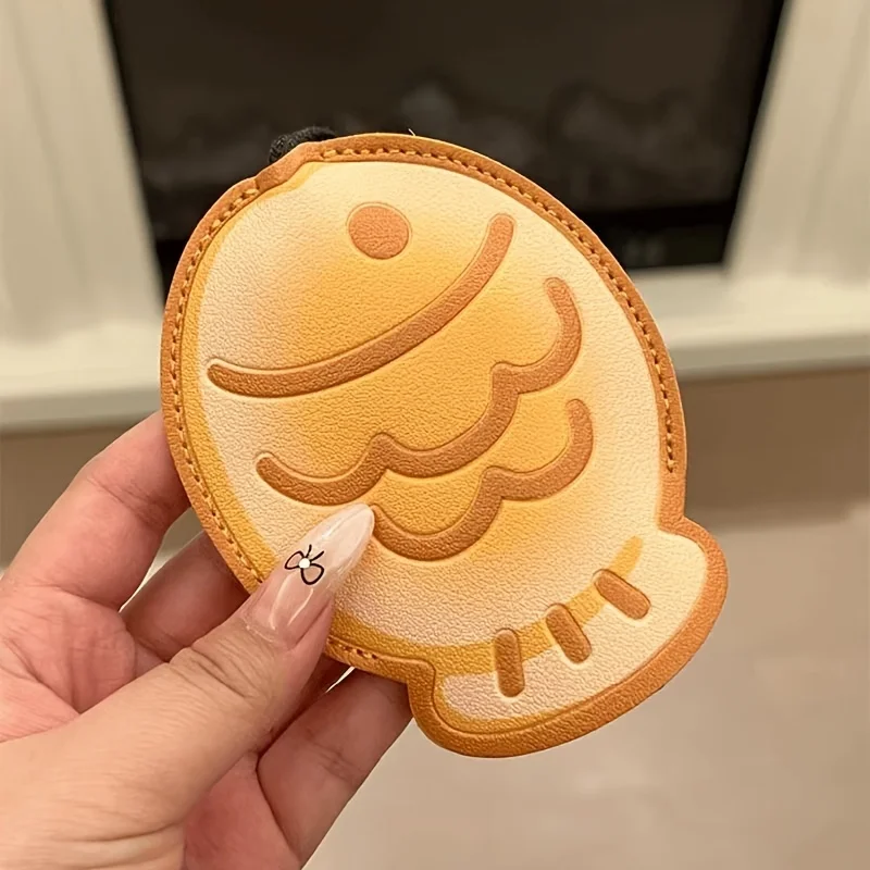 Car Key Pouch Cartoon Large Capacity PU Creative Cute Multifunctional Portable Unisex Gift Home Travel