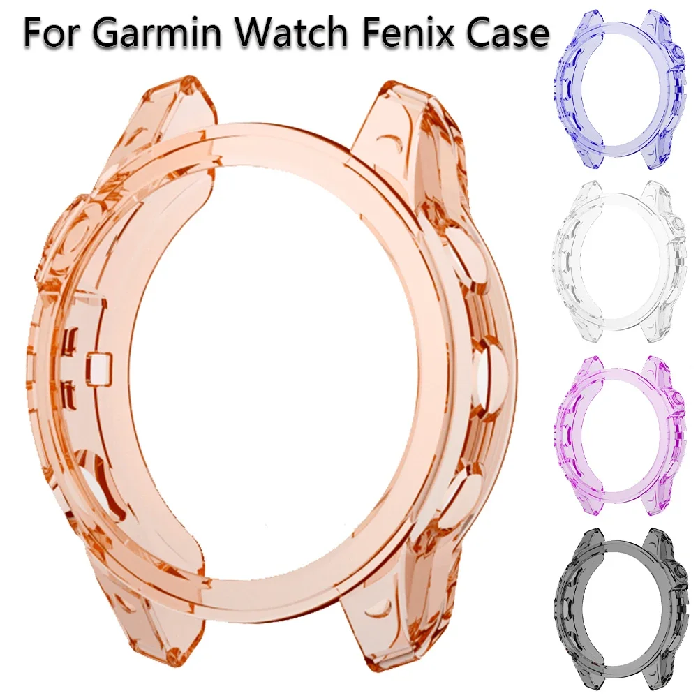 Soft TPU Protective Smartwatch Bumper Case – Clear Shell Cover
