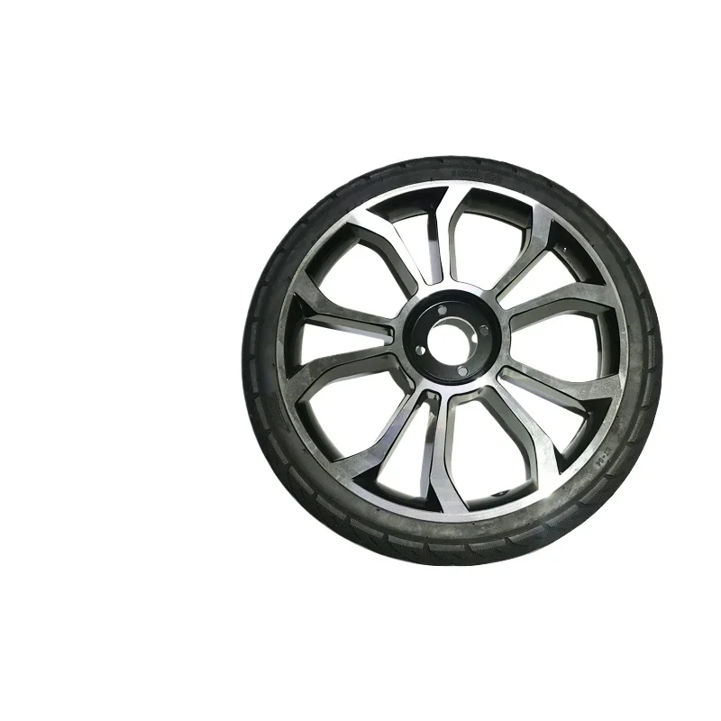Electric wheelchair accessories universal rear wheel 10/12/16 inch nine round mutually bonded Beizhen Yuyue Haoge Phoenix tires