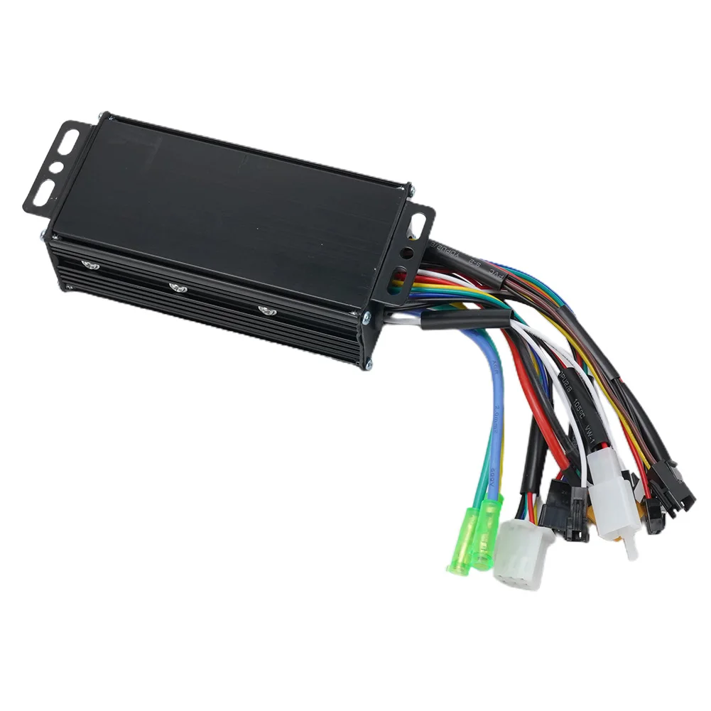 

Brushless Controller Controller Ride Electric Bicycle 124*62*38 500-750W Black Three Mode For Electric Scooter