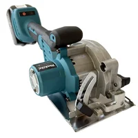 Scie circulaire électrique sans fil Makita 5 pouces à moteur sans balais, rechargeable, portative, pour bois et pierre, avec lame réglable 2